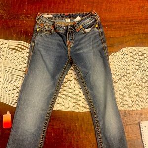True religion size 29 mid rise straight leg Billie style